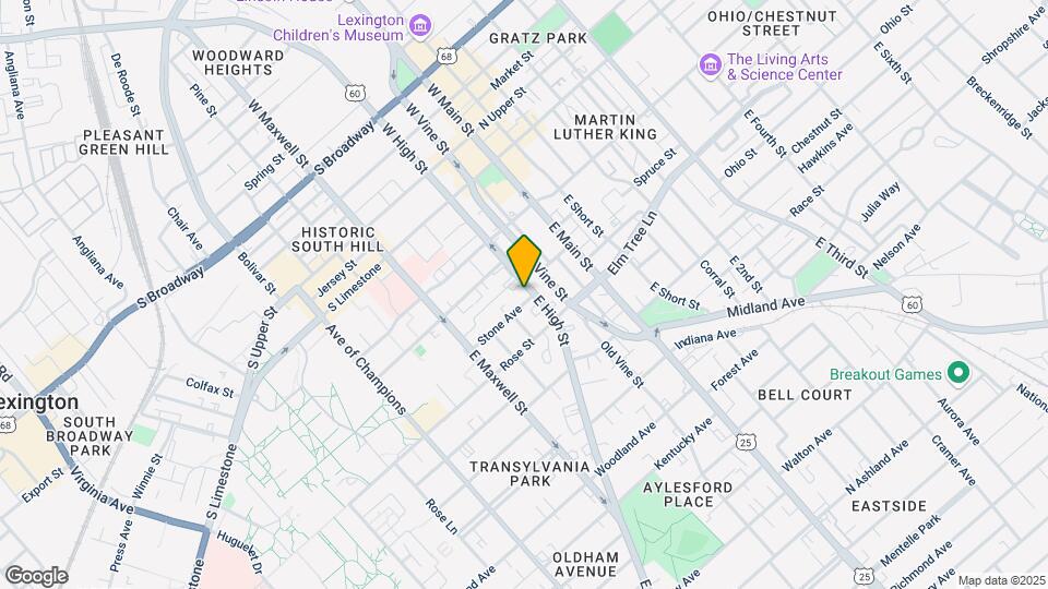 230 E High St Mapa y Detalles de la Ubicación