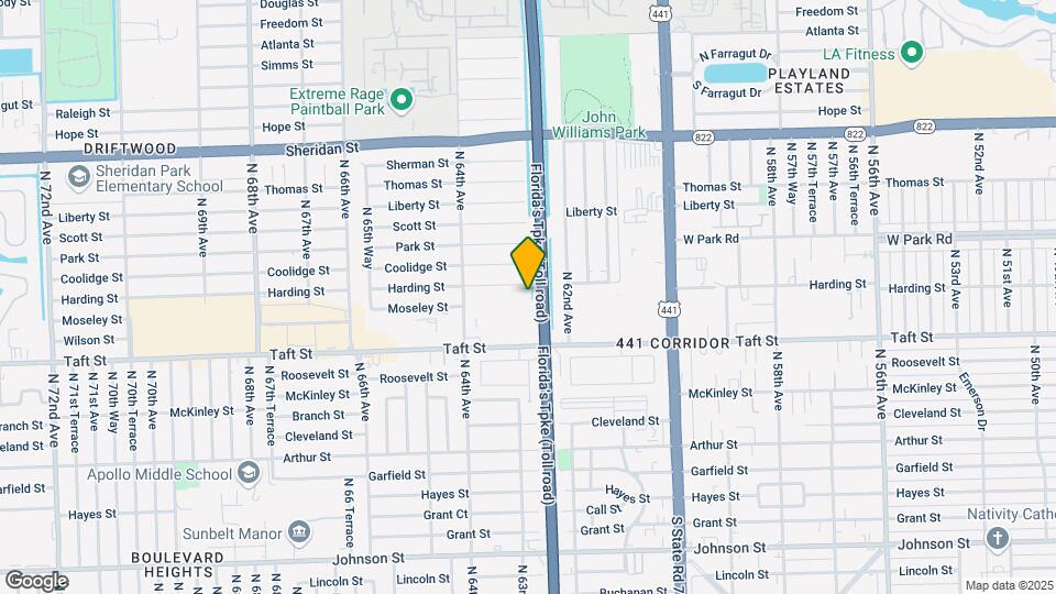 6271 Moseley St Map and Location Details