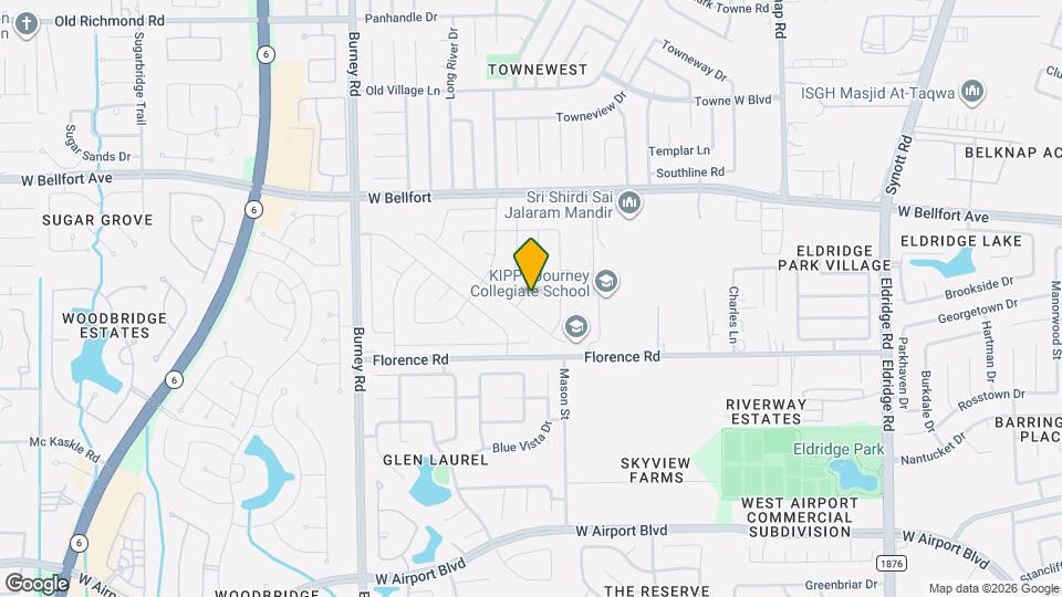 13919 Tower Point Dr Map and Location Details