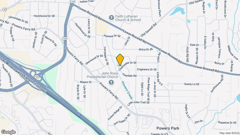 2189 Clearwater Dr SE Map and Location Details