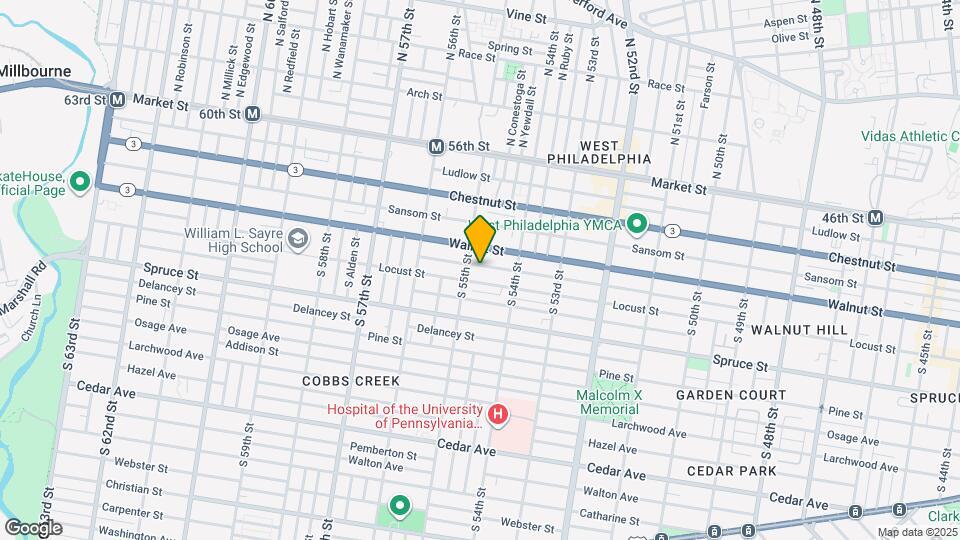 5436 Chancellor St Map and Location Details