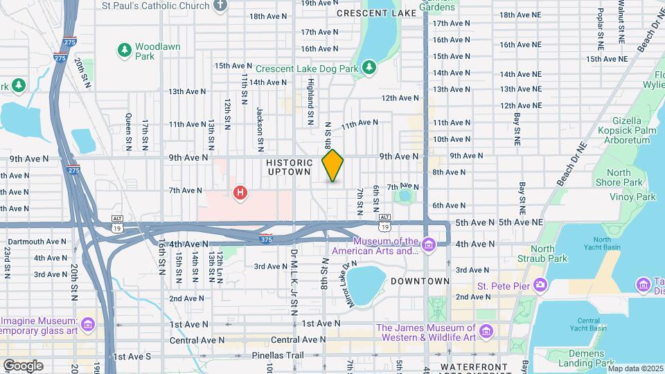 727 7th Ave N Map and Location Details