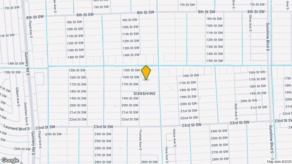 3714 17th St SW Map and Location Details