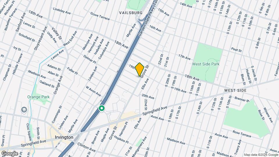 1-7 Tremont Ter Mapa y Detalles de la Ubicación