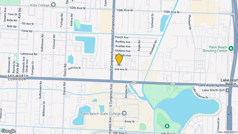 Royal Palm Apartments Map and Location Details