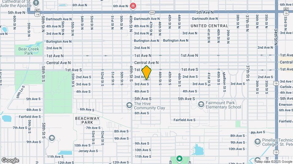 4725 3rd Ave S Map and Location Details
