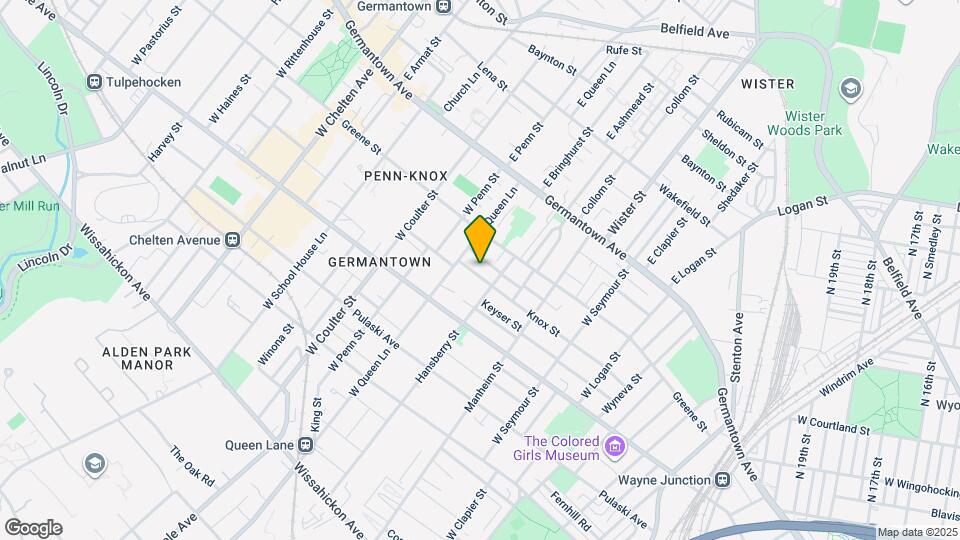5227 Knox St Map and Location Details