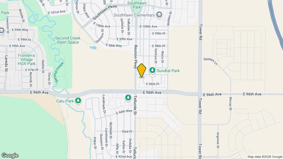 9661 Truckee St Map and Location Details