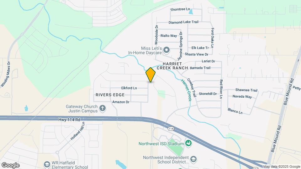 16412 Caney Fork Dr Map and Location Details