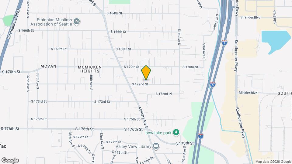 4480 S 172nd St Map and Location Details