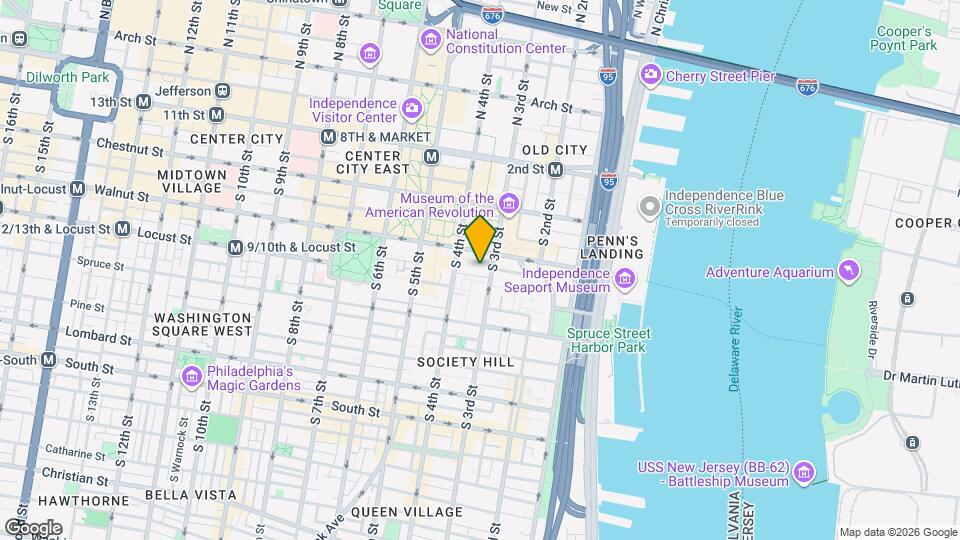 3 Willings Alley Map and Location Details