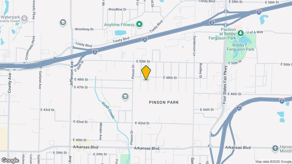 4711 Ridgeway Dr Map and Location Details