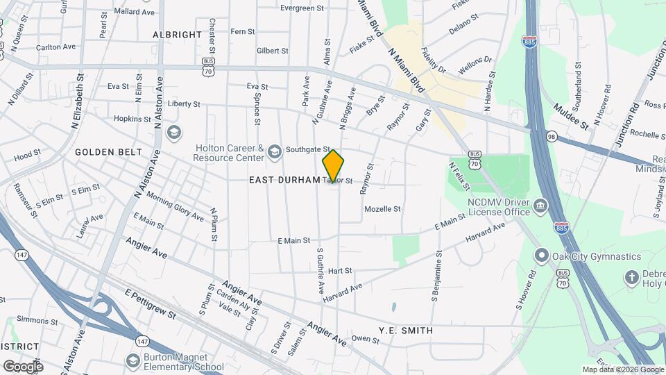 223 N Briggs Ave Map and Location Details