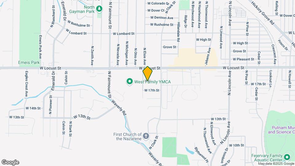 3303 W 18th St Map and Location Details