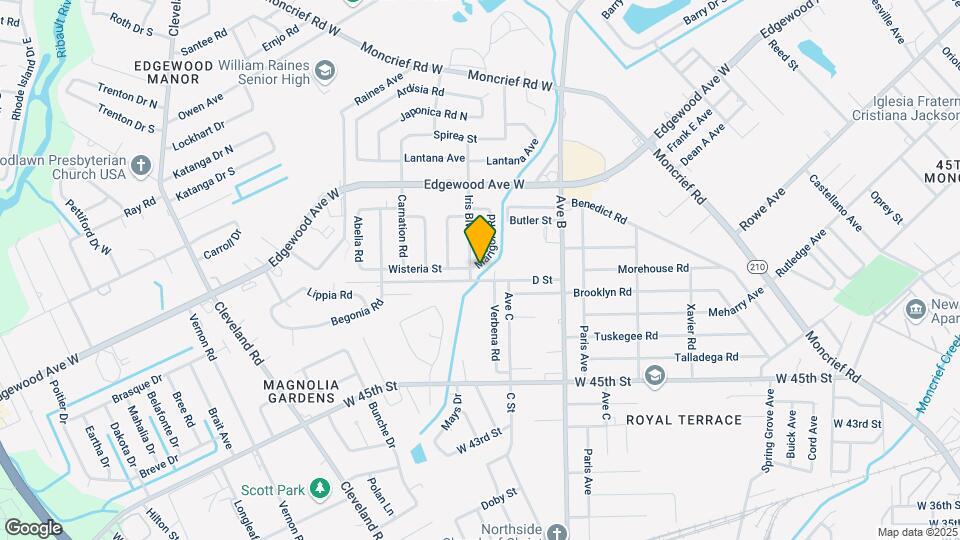 5729 Marigold Rd Map and Location Details