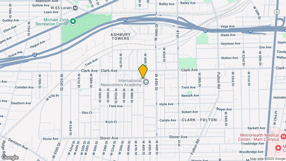 3134 W 46th St Map and Location Details
