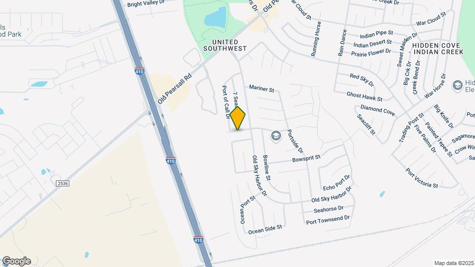 6018 Fishers Bend St Map and Location Details