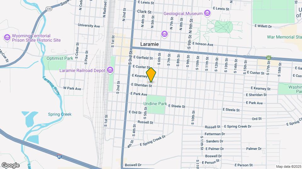 505 E Sheridan St Map and Location Details