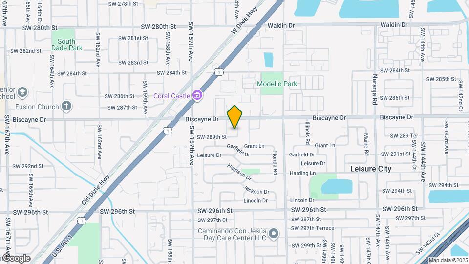 28900 SW 154th Ave Map and Location Details