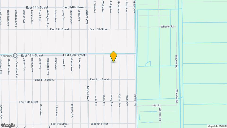 1116 Irving Ave Mapa y Detalles de la Ubicación