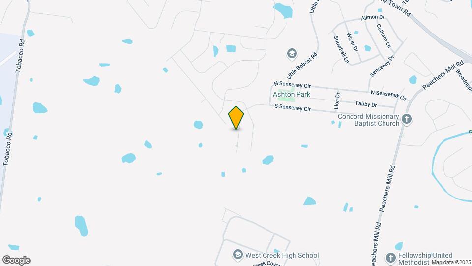 3319 S Senseney Cir Map and Location Details