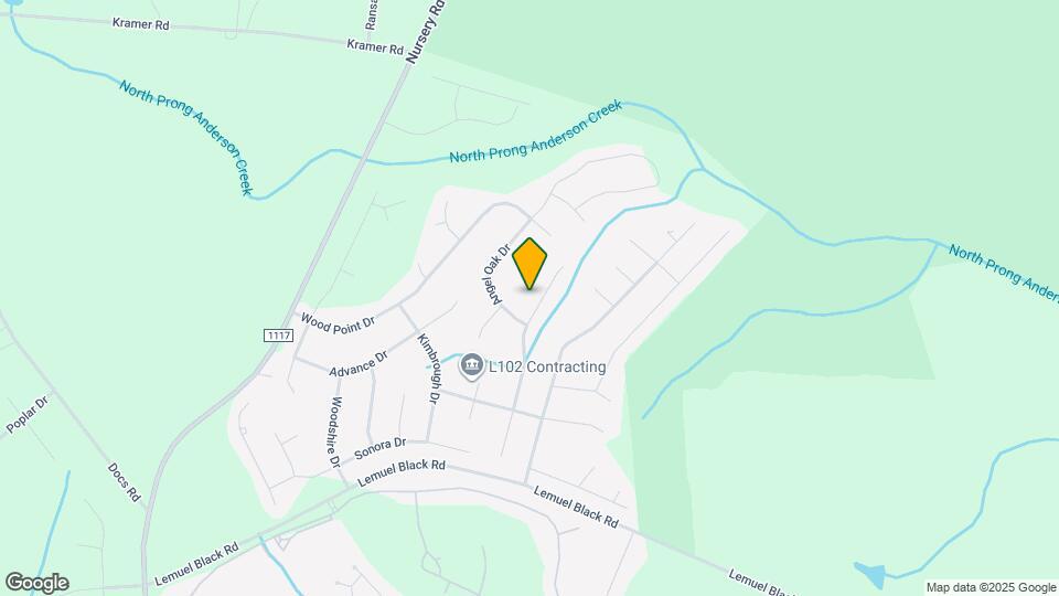 249 English Oak Dr Map and Location Details