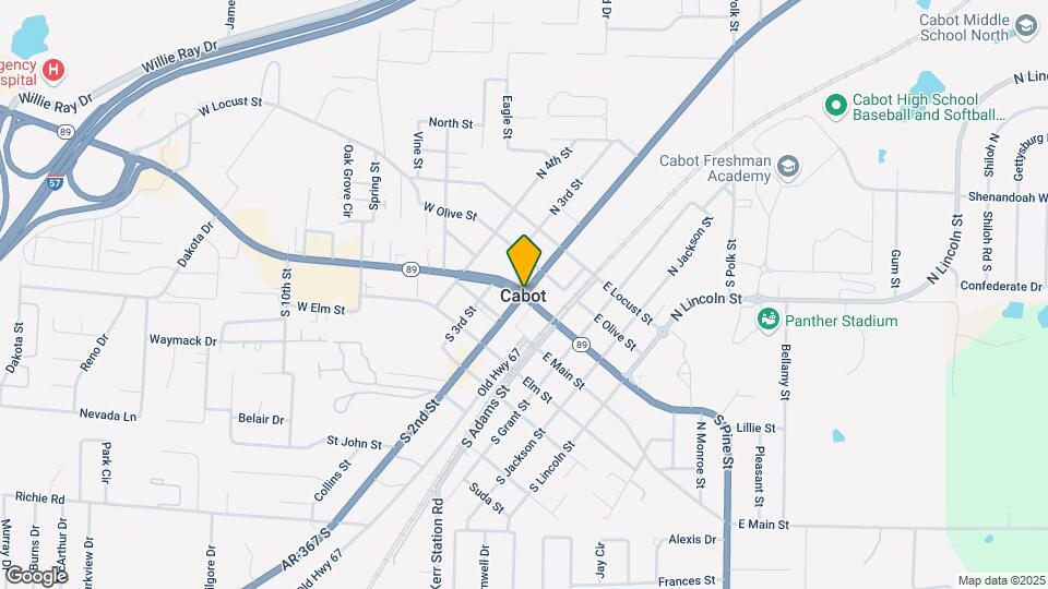 45 Foster Louis Ln Map and Location Details