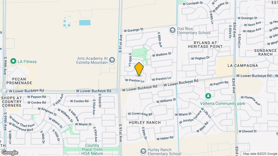 2652 S 89th Dr Map and Location Details