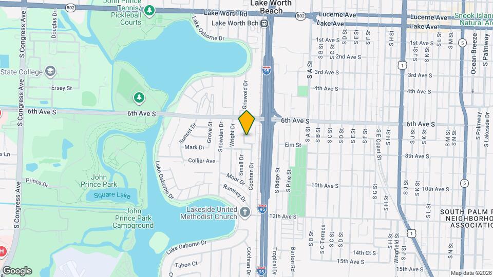 640 Barber Ave Mapa y Detalles de la Ubicación