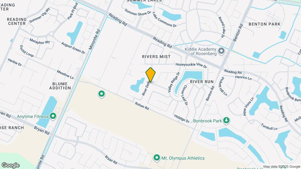 907 River Delta Ln Map and Location Details