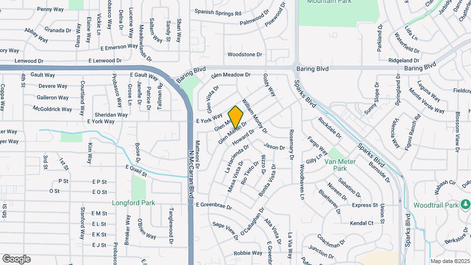 827 Glen Martin Dr Map and Location Details
