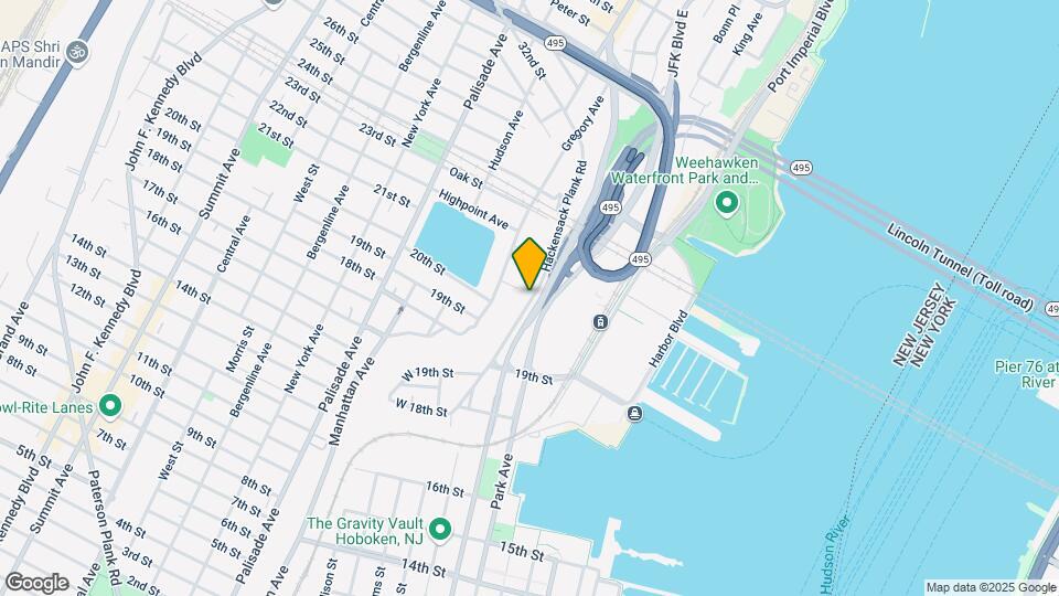 65 Hackensack Plank Rd Mapa y Detalles de la Ubicación