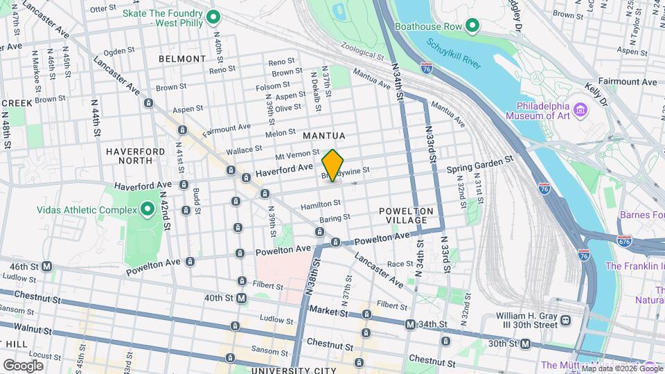 3707 Spring Garden St Map and Location Details