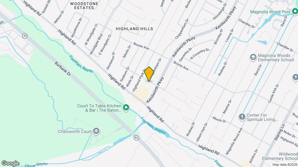 7324 Menlo Dr Map and Location Details