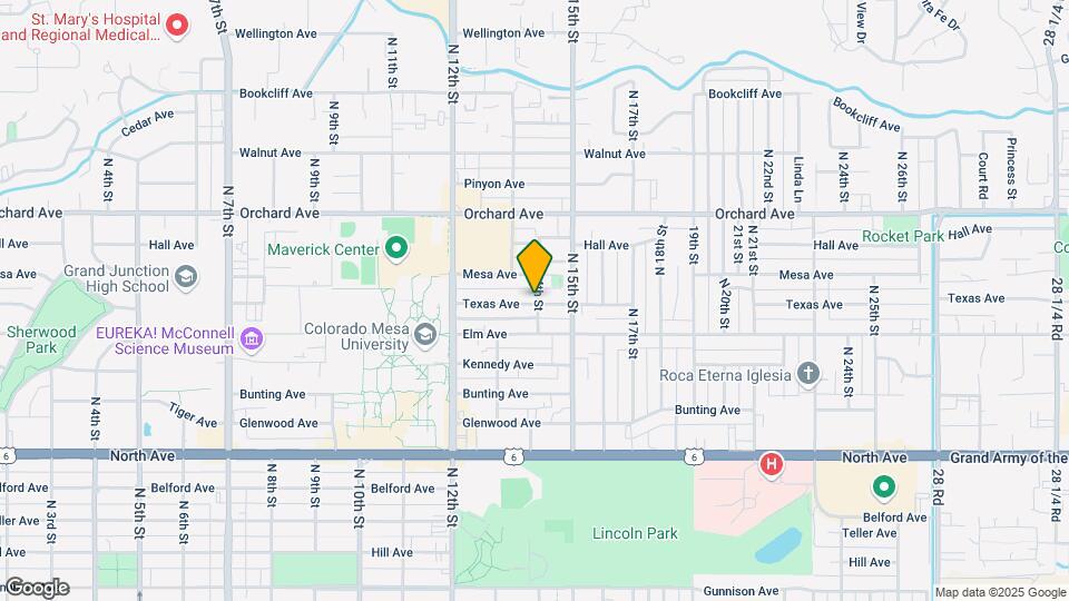 1350 Texas Ave. Mapa y Detalles de la Ubicación