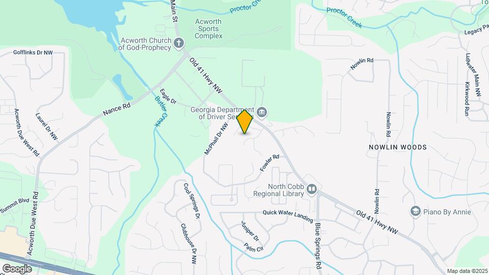 3671 Devon Park Ln NW Map and Location Details