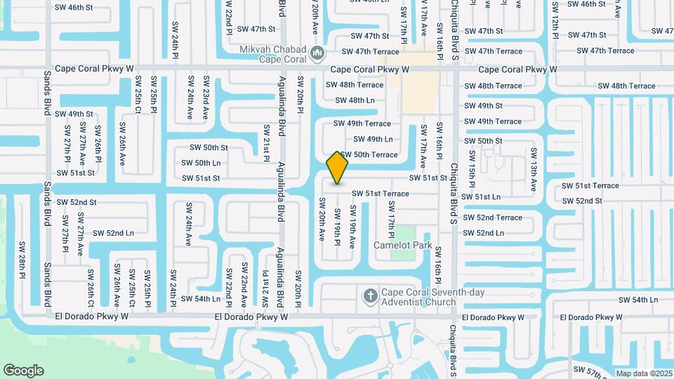 1917 SW 51st Ter Map and Location Details