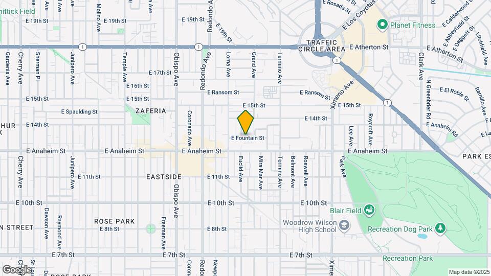 3718 E Fountain St Map and Location Details