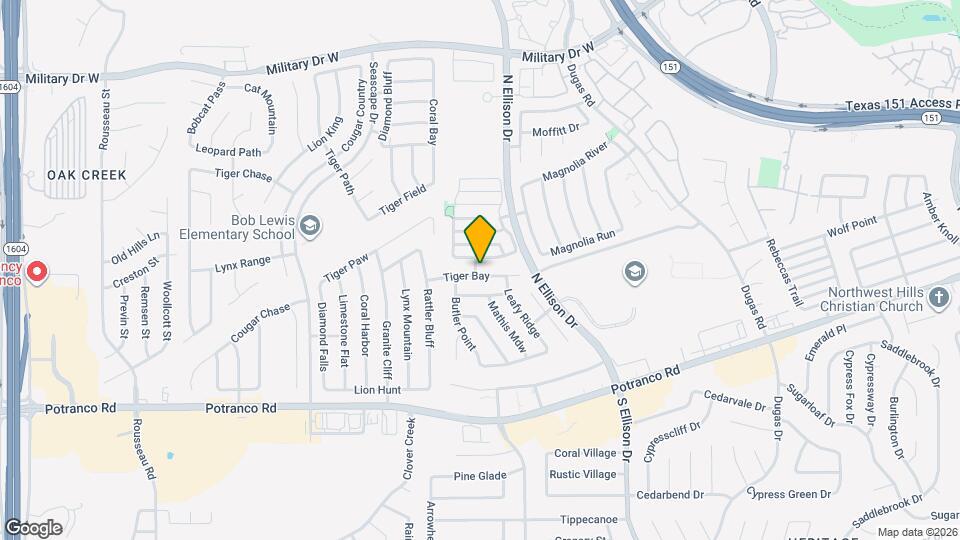 10131 Tiger Bay Map and Location Details