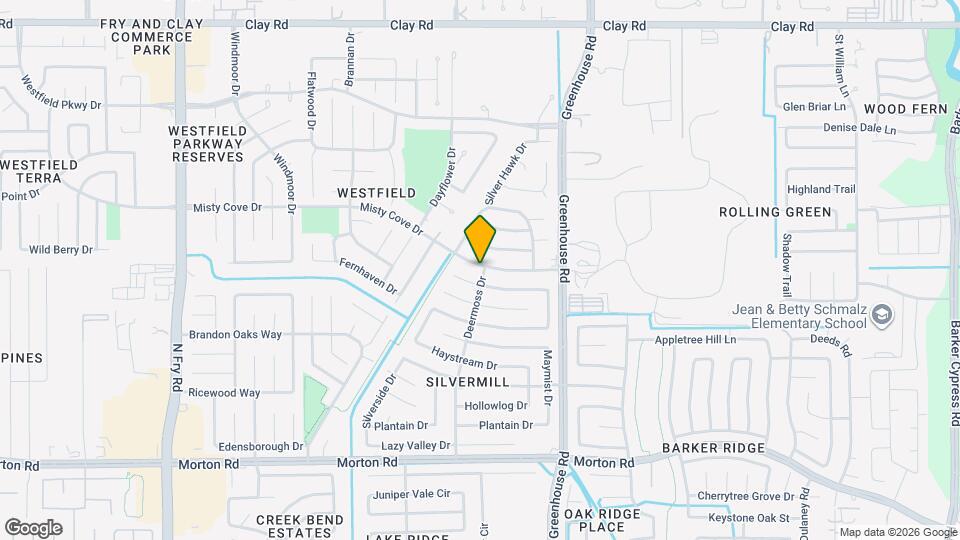 19403 Misty Cove Dr Map and Location Details