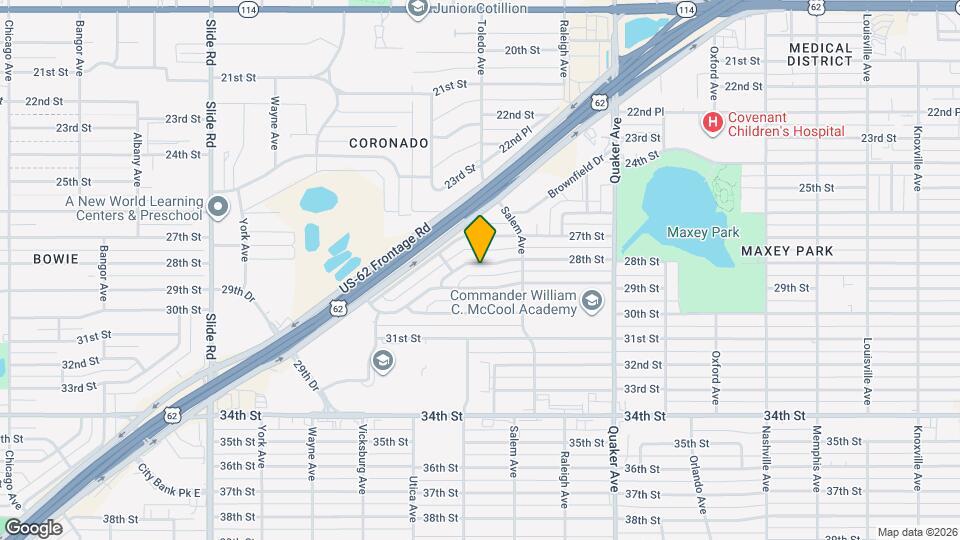 4613 28th St Map and Location Details