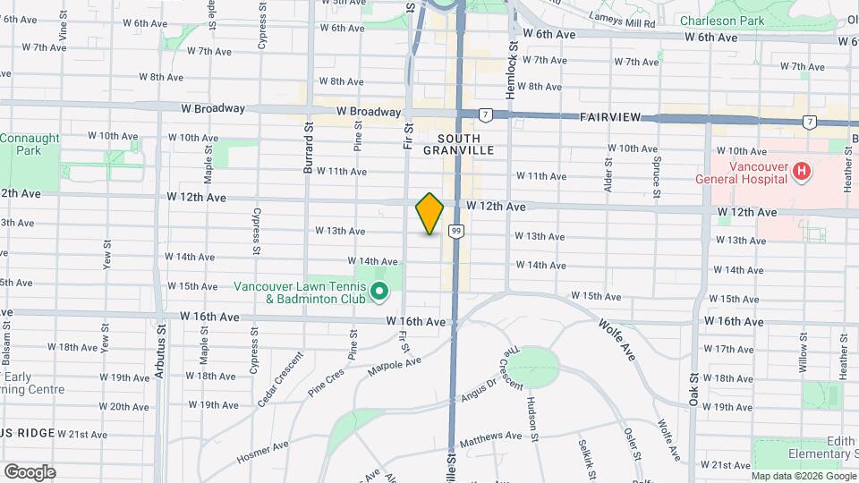 The Sussex Map and Location Details