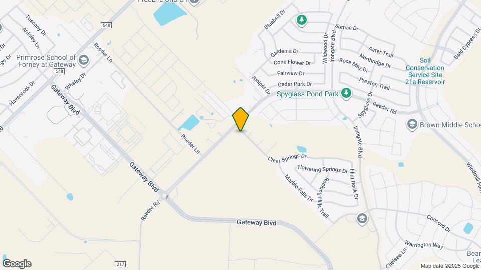 3233 Clear Springs Dr Map and Location Details