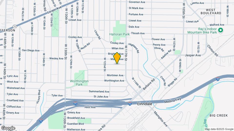 11901 Wayland Ave Map and Location Details