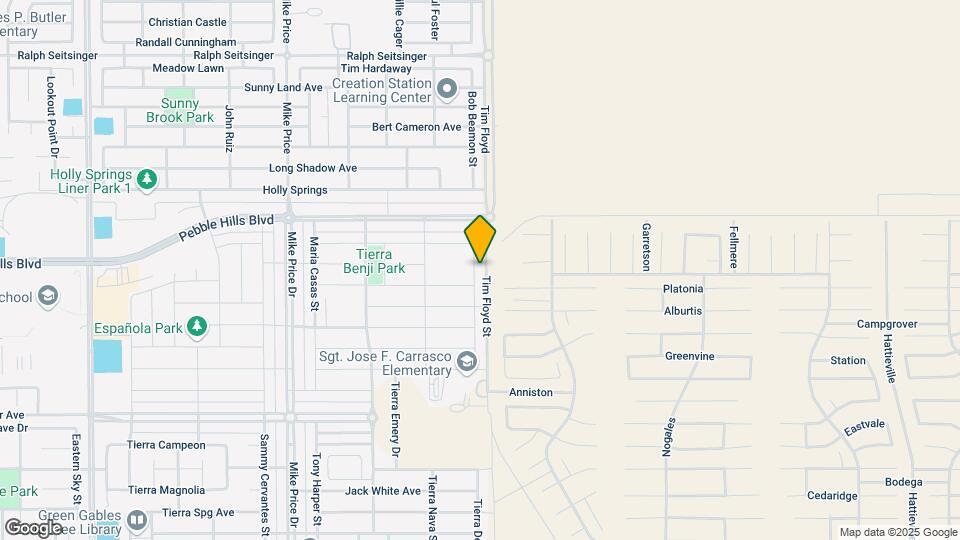 2836 Tierra Oasis St Map and Location Details