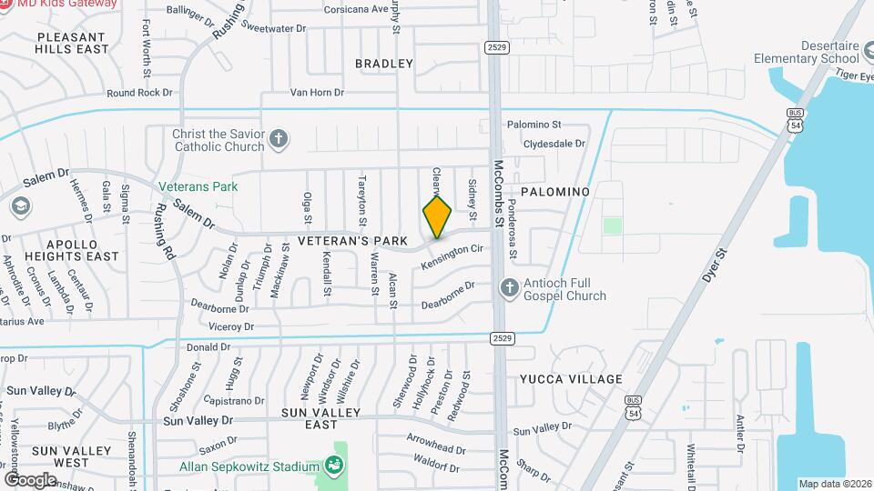 5632 Salem Dr Map and Location Details