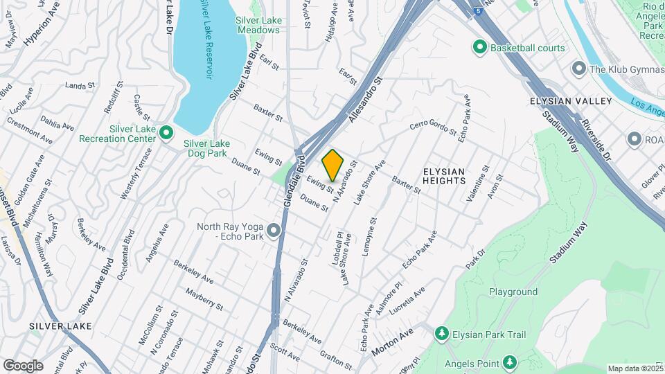 2001 N Alvarado St, Unit 2001 Map and Location Details