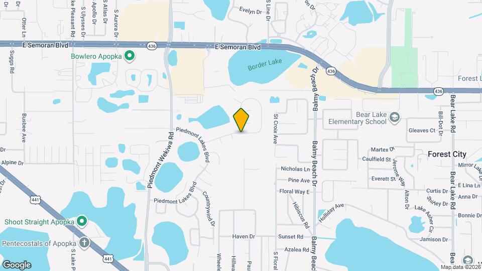 2624 Lake Jackson Cir Map and Location Details