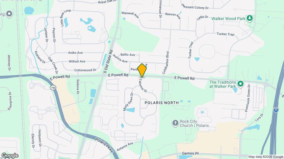 9326 Tahoma St Mapa y Detalles de la Ubicación