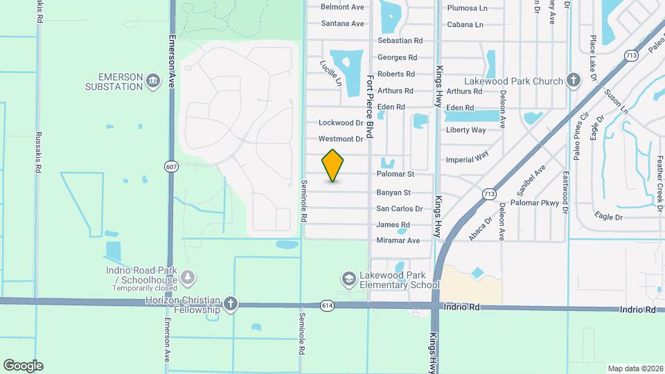 7902 Banyan St Map and Location Details